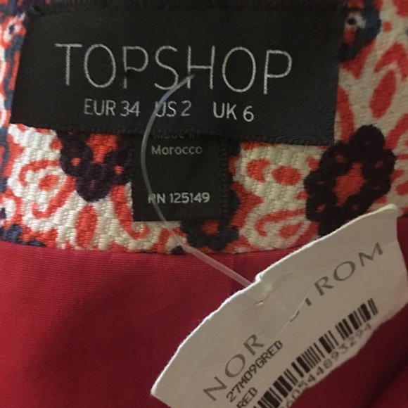 Topshop Colorful Skirt - Picture 2 of 2